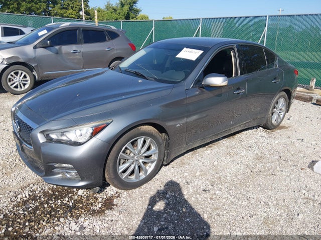 Продаж на аукціоні авто 2017 Infiniti Q50 3.0t Premium, vin: JN1EV7AR2HM839779, номер лоту: 45508717