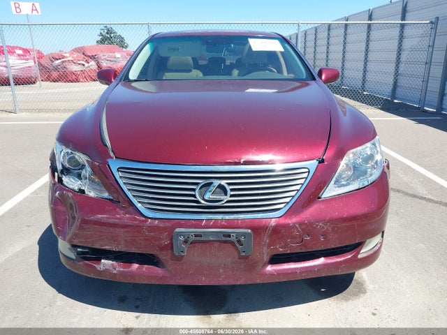 2007 Lexus Ls 460 მანქანა იყიდება აუქციონზე, vin: JTHBL46F775051087, აუქციონის ნომერი: 45508764