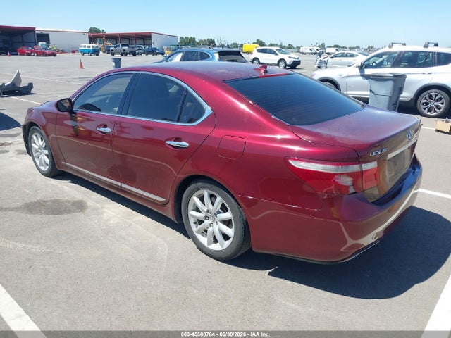 2007 Lexus Ls 460 მანქანა იყიდება აუქციონზე, vin: JTHBL46F775051087, აუქციონის ნომერი: 45508764