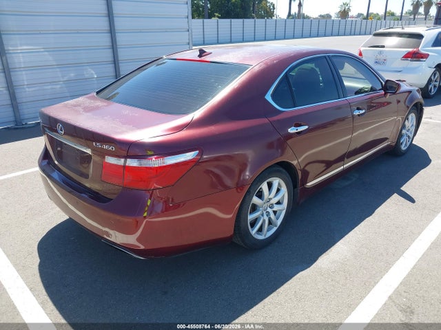2007 Lexus Ls 460 მანქანა იყიდება აუქციონზე, vin: JTHBL46F775051087, აუქციონის ნომერი: 45508764