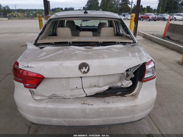 2013 Volkswagen Passat 2.5l Se მანქანა იყიდება აუქციონზე, vin: 1VWBP7A36DC071310, აუქციონის ნომერი: 45508978