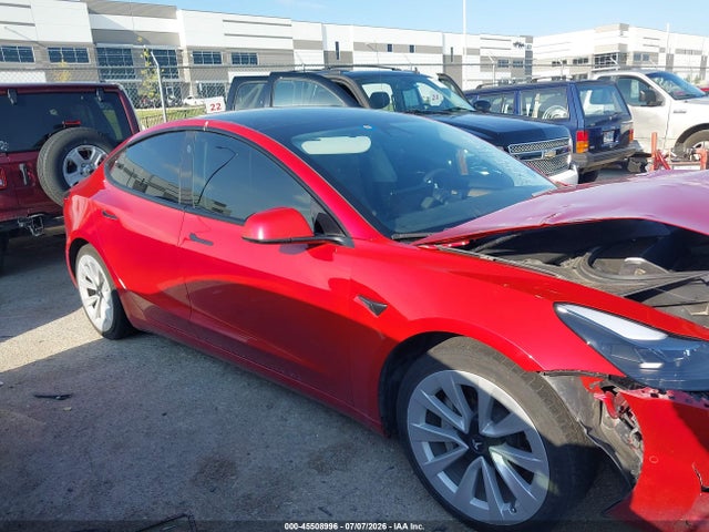 Продаж на аукціоні авто 2021 Tesla Model 3 Standard Range Plus Rear-wheel Drive, vin: 5YJ3E1EA5MF998448, номер лоту: 45508996