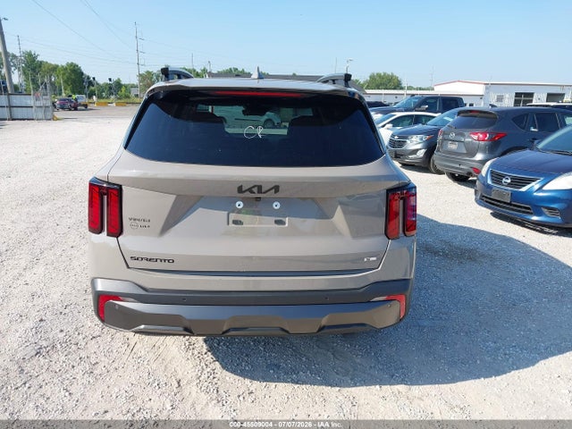 2025 Kia Sorento X-line Ex მანქანა იყიდება აუქციონზე, vin: 5XYRHDJF5SG323550, აუქციონის ნომერი: 45509004