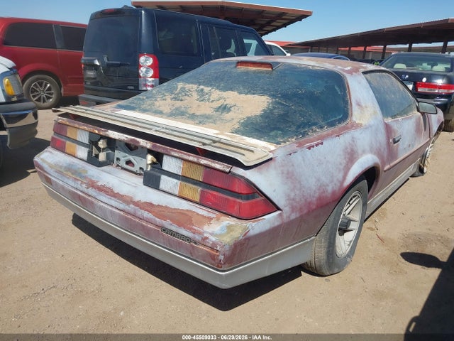 45509033 :رقم المزاد ، 1G1FP21S0JL148062 vin ، 1988 Chevrolet Camaro مزاد بيع
