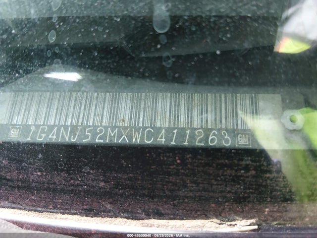 Aukcja sprzedaży 1998 Buick Skylark Custom, vin: 1G4NJ52MXWC411263, numer aukcji: 45509040