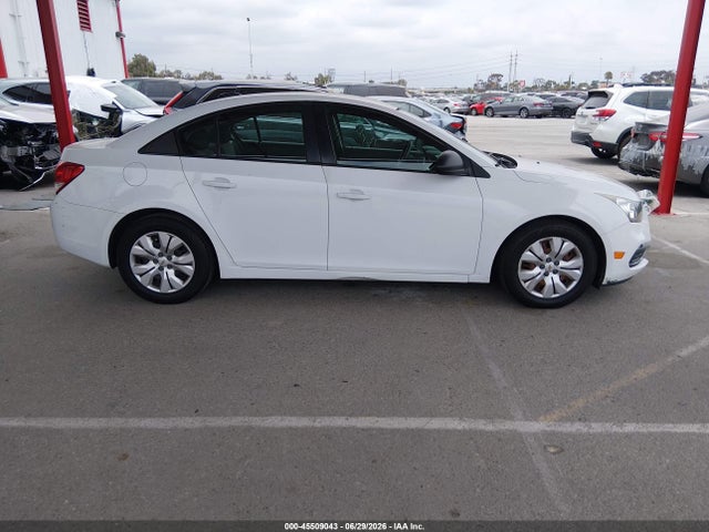 1G1PC5SG9G7117891 Chevrolet Cruze Limited Ls Auto