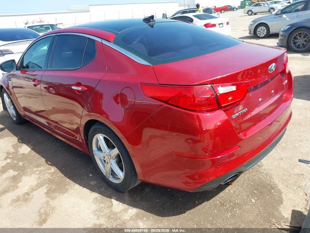 45509158 :رقم المزاد ، 5XXGN4A76FG411980 vin ، 2015 Kia Optima Ex مزاد بيع