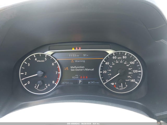 45509243 :رقم المزاد ، 1N4BL4DV0RN309387 vin ، 2024 Nissan Altima Sv Fwd مزاد بيع