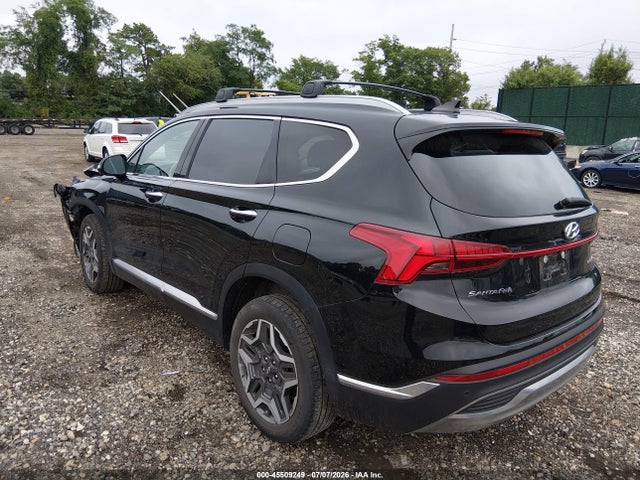 45509249 :رقم المزاد ، 5NMS4DAL8NH453271 vin ، 2022 Hyundai Santa Fe Limited مزاد بيع