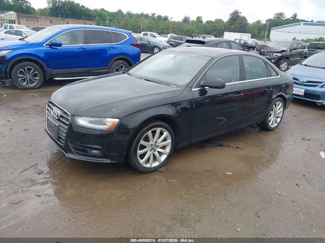 2013 Audi A4 2.0t Premium მანქანა იყიდება აუქციონზე, vin: WAUFFAFL3DN019907, აუქციონის ნომერი: 45509374