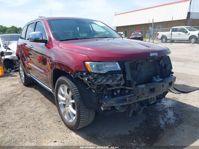 45509404 :رقم المزاد ، 1C4RJFJT3GC368343 vin ، 2016 Jeep Grand Cherokee Summit مزاد بيع