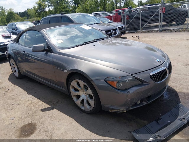 45509443 :رقم المزاد ، WBAEK134X6CN76820 vin ، 2006 Bmw 650i مزاد بيع