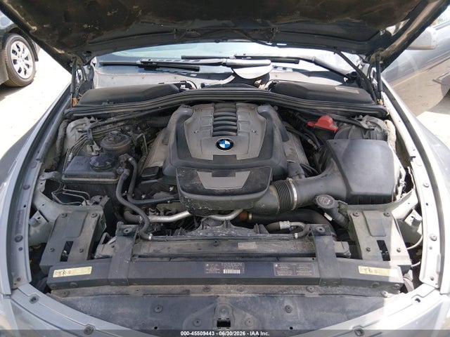 2006 Bmw 650i მანქანა იყიდება აუქციონზე, vin: WBAEK134X6CN76820, აუქციონის ნომერი: 45509443