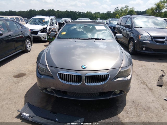 2006 Bmw 650i მანქანა იყიდება აუქციონზე, vin: WBAEK134X6CN76820, აუქციონის ნომერი: 45509443