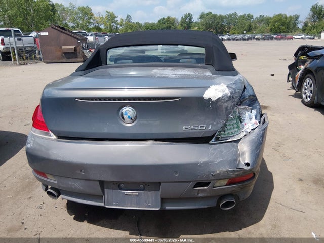 2006 Bmw 650i მანქანა იყიდება აუქციონზე, vin: WBAEK134X6CN76820, აუქციონის ნომერი: 45509443