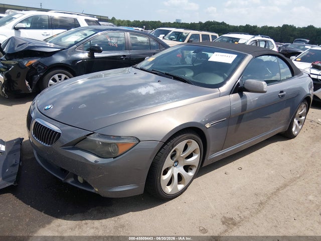 2006 Bmw 650i მანქანა იყიდება აუქციონზე, vin: WBAEK134X6CN76820, აუქციონის ნომერი: 45509443