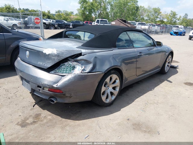 2006 Bmw 650i მანქანა იყიდება აუქციონზე, vin: WBAEK134X6CN76820, აუქციონის ნომერი: 45509443