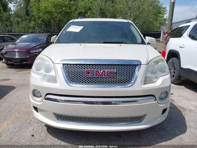2012 Gmc Acadia Denali მანქანა იყიდება აუქციონზე, vin: 1GKKRTED4CJ176290, აუქციონის ნომერი: 45509464