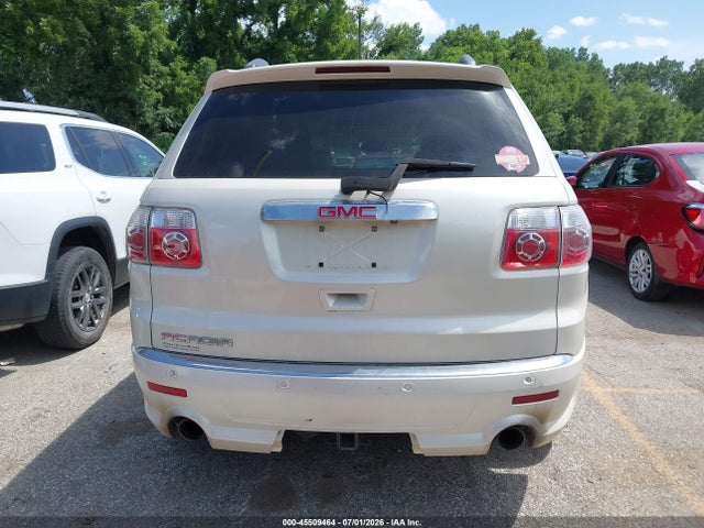2012 Gmc Acadia Denali მანქანა იყიდება აუქციონზე, vin: 1GKKRTED4CJ176290, აუქციონის ნომერი: 45509464