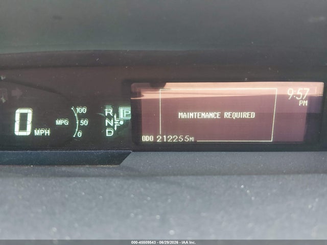 2013 Toyota Prius Two მანქანა იყიდება აუქციონზე, vin: JTDKN3DU8D5627935, აუქციონის ნომერი: 45509543