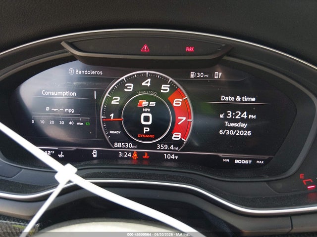 Aukcja sprzedaży 2018 Audi S5 3.0t Premium Plus, vin: WAUP4AF55JA024380, numer aukcji: 45509564