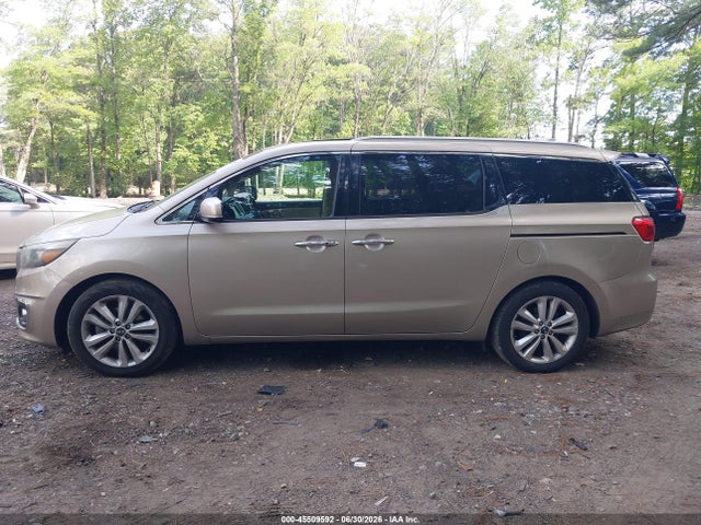 2015 Kia Sedona Sx Luxury მანქანა იყიდება აუქციონზე, vin: KNDME5C16F6031585, აუქციონის ნომერი: 45509592