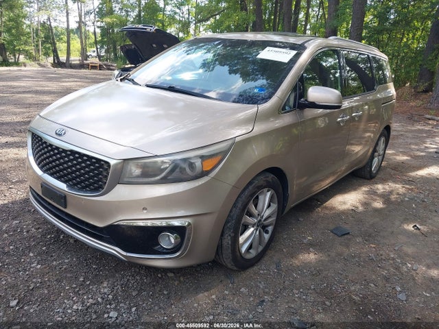2015 Kia Sedona Sx Luxury მანქანა იყიდება აუქციონზე, vin: KNDME5C16F6031585, აუქციონის ნომერი: 45509592
