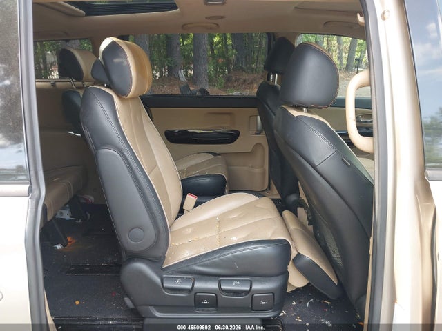 2015 Kia Sedona Sx Luxury მანქანა იყიდება აუქციონზე, vin: KNDME5C16F6031585, აუქციონის ნომერი: 45509592