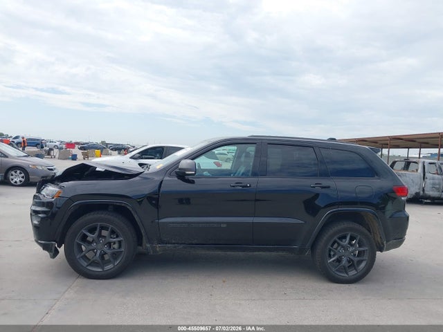 2021 Jeep Grand Cherokee 80th Anniversary 4x4 მანქანა იყიდება აუქციონზე, vin: 1C4RJFBGXMC561828, აუქციონის ნომერი: 45509657