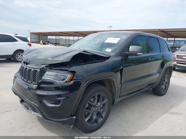 2021 Jeep Grand Cherokee 80th Anniversary 4x4 მანქანა იყიდება აუქციონზე, vin: 1C4RJFBGXMC561828, აუქციონის ნომერი: 45509657
