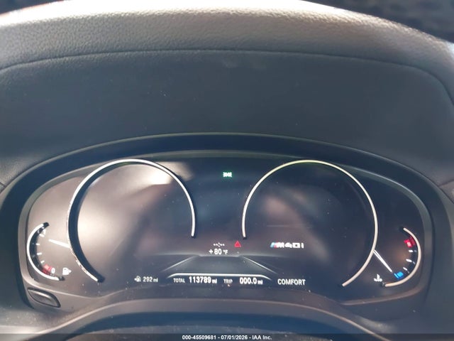 45509681 :رقم المزاد ، 5UXTS3C57J0Y97284 vin ، 2018 Bmw X3 M40i مزاد بيع