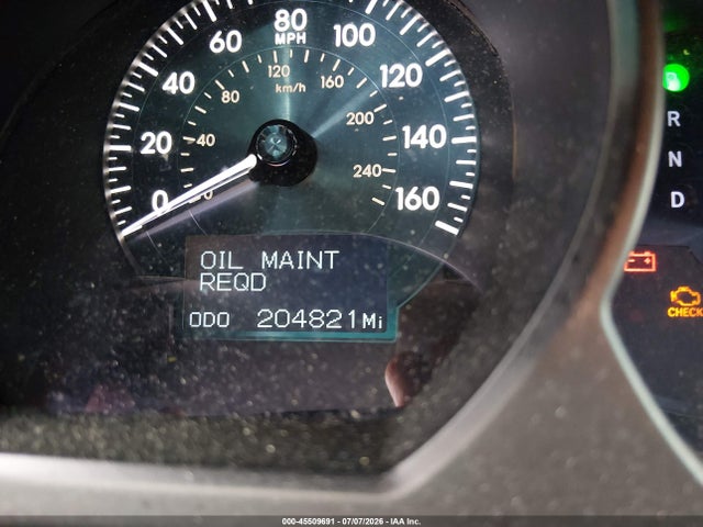45509691 :رقم المزاد ، JTHCH96S760019476 vin ، 2006 Lexus Gs 300 مزاد بيع