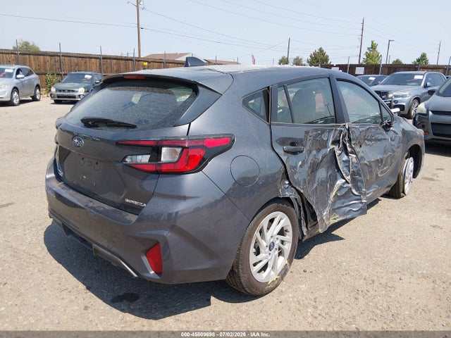 Продаж на аукціоні авто 2025 Subaru Impreza Base 5-door, vin: JF1GUABC0S8322020, номер лоту: 45509698