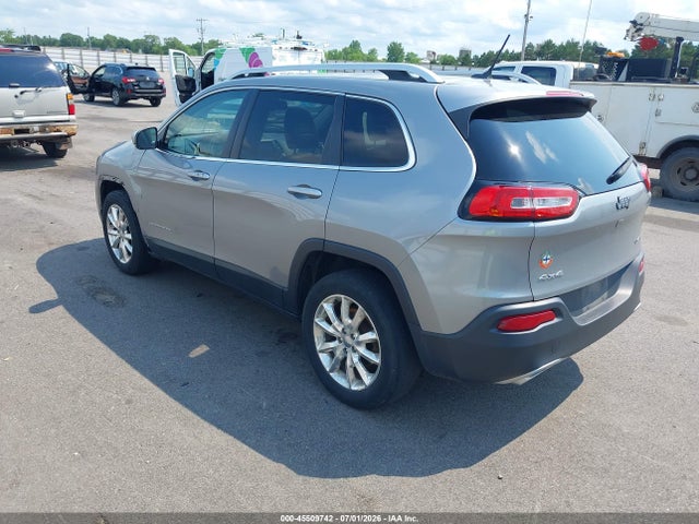 Продаж на аукціоні авто 2015 Jeep Cherokee Limited, vin: 1C4PJMDS8FW709926, номер лоту: 45509742