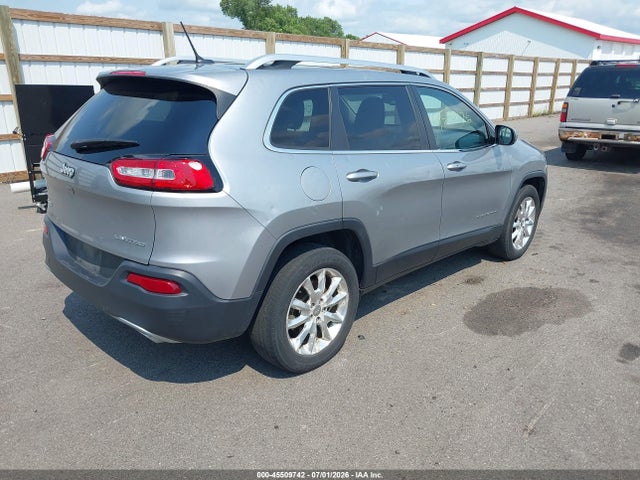 Продаж на аукціоні авто 2015 Jeep Cherokee Limited, vin: 1C4PJMDS8FW709926, номер лоту: 45509742