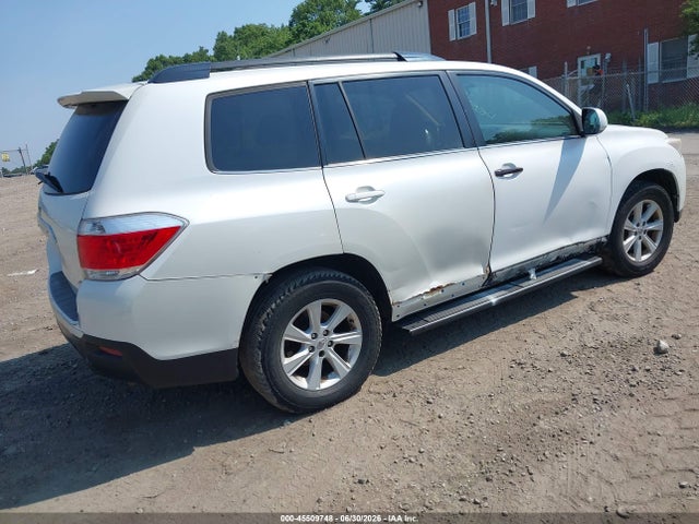 45509748 :رقم المزاد ، 5TDBK3EH4CS159902 vin ، 2012 Toyota Highlander Base V6 مزاد بيع