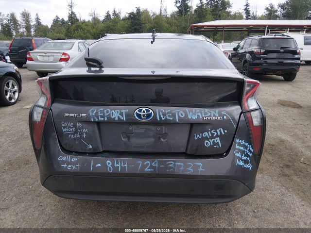 Aukcja sprzedaży 2016 Toyota Prius Four, vin: JTDKARFU1G3001039, numer aukcji: 45509767