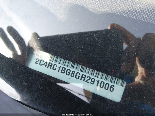 45509785 :رقم المزاد ، 2C4RC1BG8GR291006 vin ، 2016 Chrysler Town & Country Touring مزاد بيع