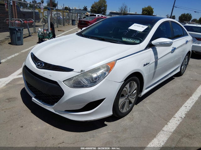 45509786 :رقم المزاد ، KMHEC4A42FA132620 vin ، 2015 Hyundai Sonata Hybrid Limited مزاد بيع