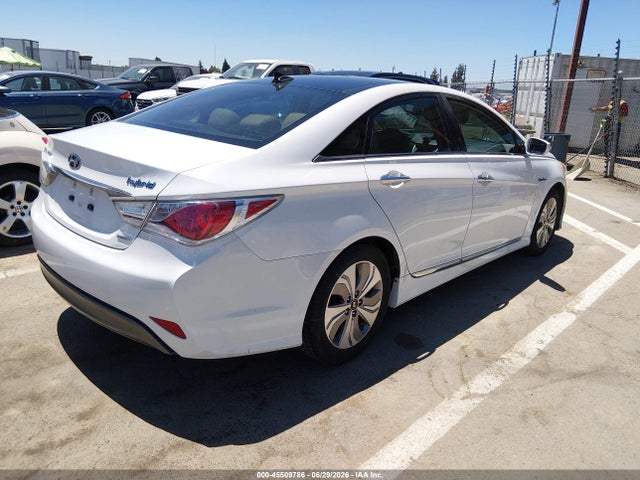 Auction sale of the 2015 Hyundai Sonata Hybrid Limited, vin: KMHEC4A42FA132620, lot number: 45509786