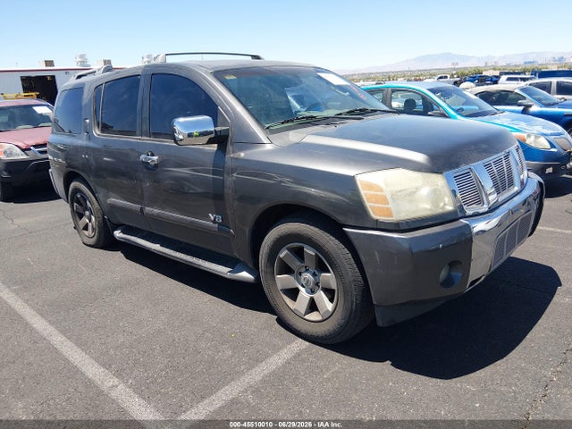 2005 Nissan Armada Le მანქანა იყიდება აუქციონზე, vin: 5N1AA08A65N721590, აუქციონის ნომერი: 45510010