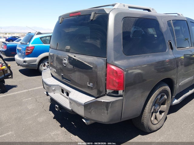 2005 Nissan Armada Le მანქანა იყიდება აუქციონზე, vin: 5N1AA08A65N721590, აუქციონის ნომერი: 45510010