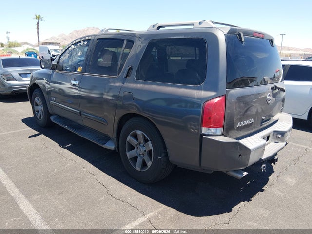 2005 Nissan Armada Le მანქანა იყიდება აუქციონზე, vin: 5N1AA08A65N721590, აუქციონის ნომერი: 45510010