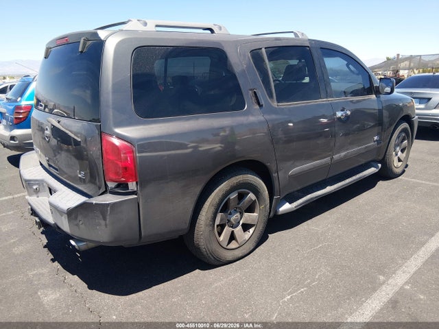 2005 Nissan Armada Le მანქანა იყიდება აუქციონზე, vin: 5N1AA08A65N721590, აუქციონის ნომერი: 45510010
