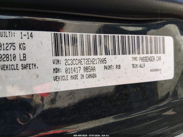 Chrysler 300C 2014 2C3CCAET2EH217005 Image 9