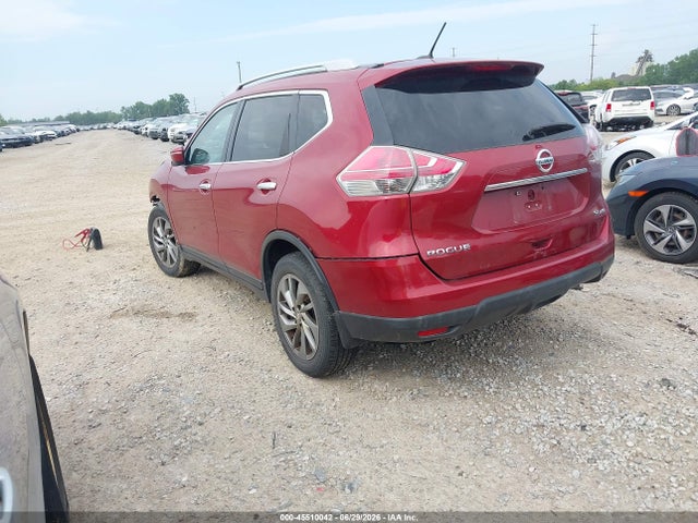 Продаж на аукціоні авто 2015 Nissan Rogue Sl, vin: 5N1AT2MV0FC888829, номер лоту: 45510042