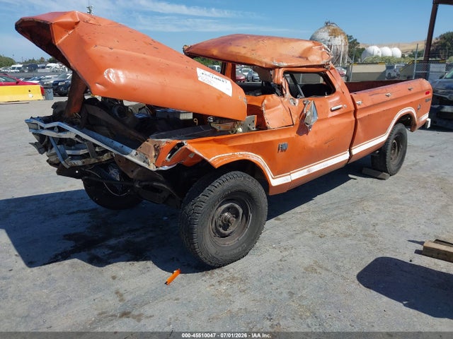 Продажа на аукционе авто 1973 Ford F100, vin: F10GRR68876, номер лота: 45510047