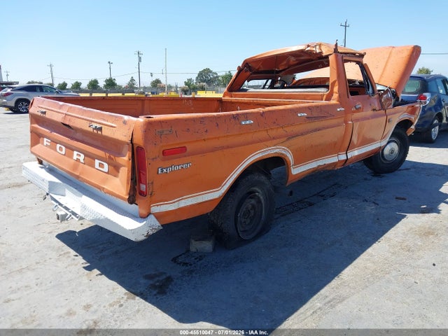 Продажа на аукционе авто 1973 Ford F100, vin: F10GRR68876, номер лота: 45510047