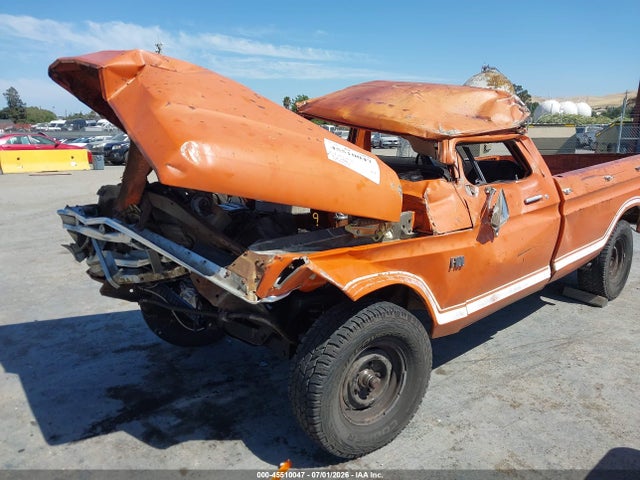 Продажа на аукционе авто 1973 Ford F100, vin: F10GRR68876, номер лота: 45510047
