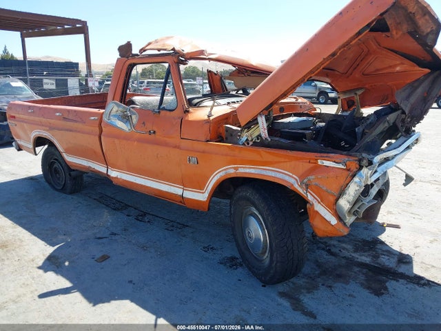 Продажа на аукционе авто 1973 Ford F100, vin: F10GRR68876, номер лота: 45510047